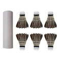 Feather Shuttlecocks - Pack of 6