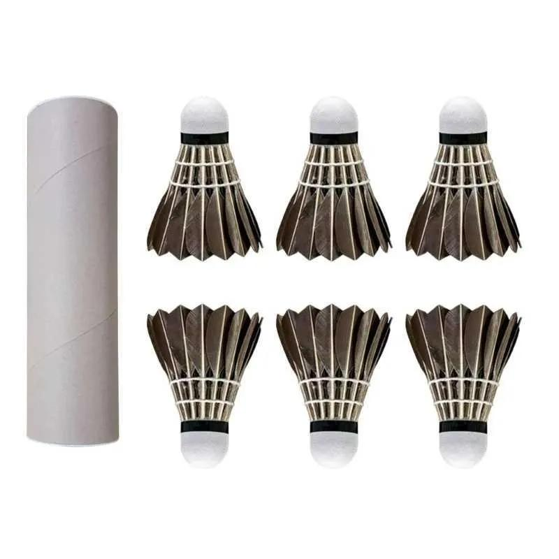 Feather Shuttlecocks - Pack of 6